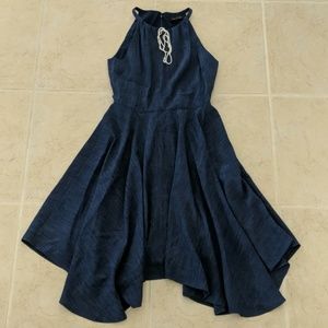 White House Black Market 👗 blue dress 💙